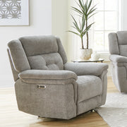 Parker Living Richland - Bristol Grey Power Reclining Sofa and Two Recliners