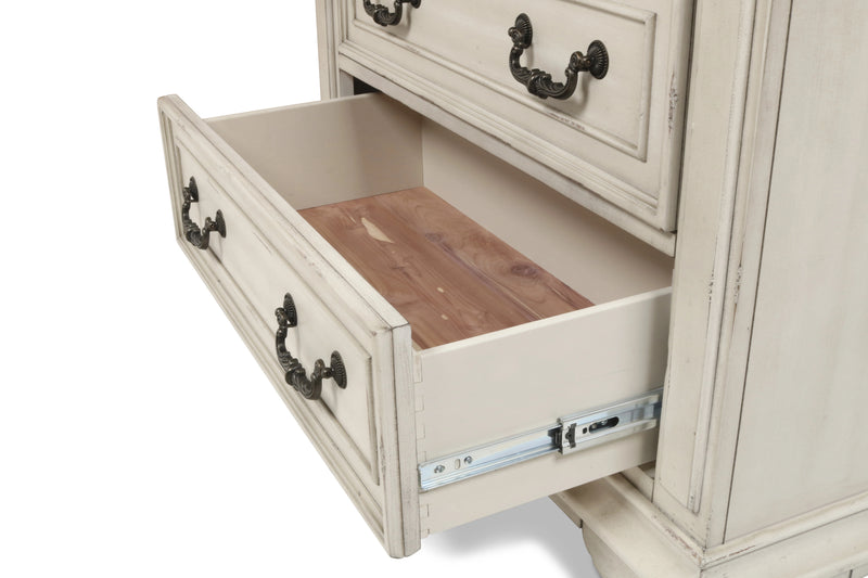 ANASTASIA CHEST - ANT. WHITE