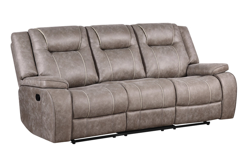 Parker Living Blake - Desert Taupe Manual Reclining Sofa and Loveseat