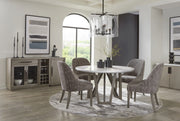 Parker House Pure Modern Dining 54 Inch Round Table with Wood Base