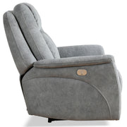 Parker Living Linus - Hudson Grey Power Reclining Sofa and Two Recliners