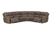 Parker Living Hancock 6 Piece Zero Gravity Power Reclining Sectional with Power Adjustable Headrests
