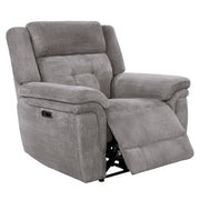 Parker Living Richland - Bristol Grey Power Reclining Sofa and Recliner