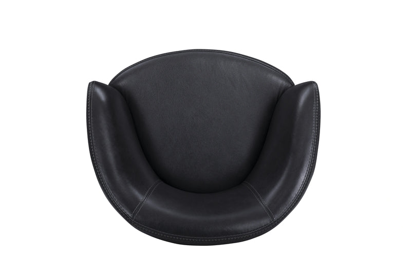 Parker Living Barolo 100% Italian Leather Swivel Club Chair