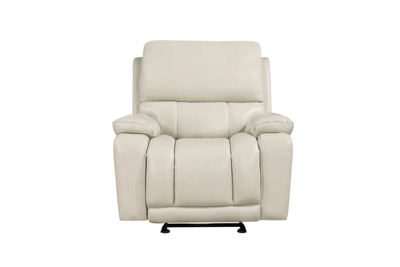 CICERO GLIDER RECLINER W/ PWR FR & HR-CREAM