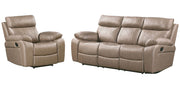 Parker Living Theon - Stokes Toffee Manual Reclining Sofa and Recliner