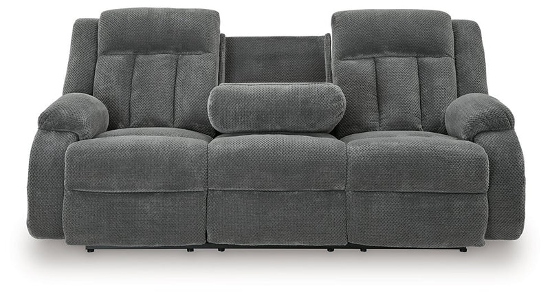 Observation Power Reclining Sofa with Drop Down Table