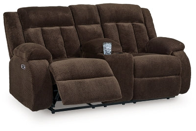 Observation Power Reclining Loveseat with Console