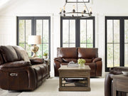 Parker Living Vail - Burnt Sienna Power Reclining Sofa Loveseat and Recliner