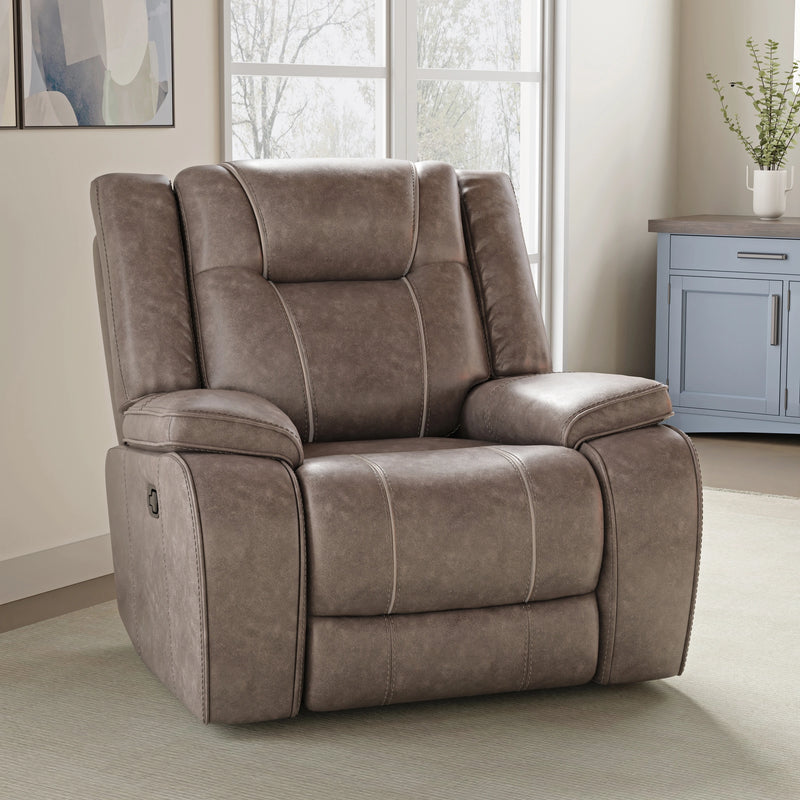 Parker Living Blake - Desert Taupe Manual Reclining Sofa Loveseat and Recliner