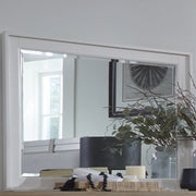 Parker House Americana Modern Bedroom Queen Shelter Bed 2 Nightstands and Dresser with Mirror