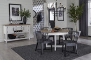 Parker House Americana Modern Dining Barrel Dining Chair (2/CTN Sold in pairs)