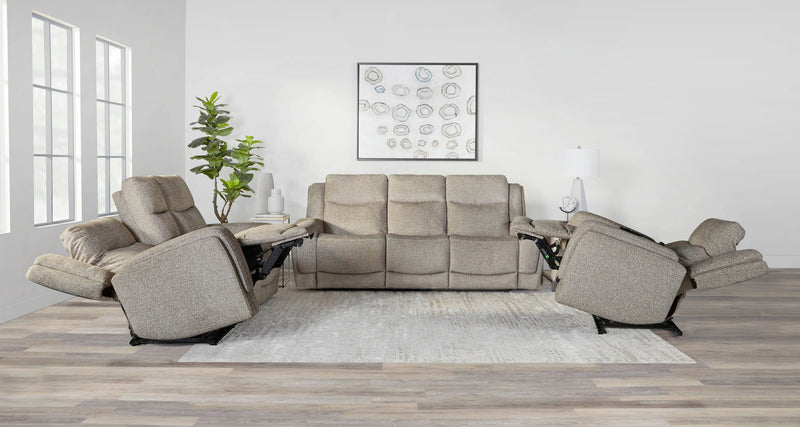 Parker Living Penfield - Frappe Zero Gravity Power Recliner with Heat and Massage