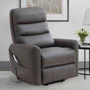 Parker Living Hercules-Haze Power Lift Recliner with Articulating Headrest Two Pack