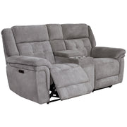 Parker Living Richland - Bristol Grey Power Reclining Sofa and Loveseat