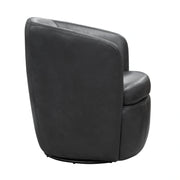 Parker Living Barolo 100% Italian Leather Swivel Club Chair