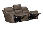 Parker Living Hancock Zero Gravity Power Reclining Sofa with Drop Down Table P3
