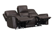 Parker Living Easton - Steamboat Brown Zero Gravity Power Reclining Sofa P3