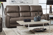 Parker Living Hancock Zero Gravity Power Reclining Sofa with Drop Down Table P3