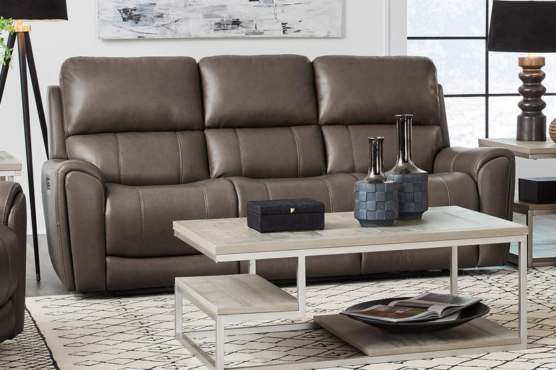 Parker Living Hancock Zero Gravity Power Reclining Sofa with Drop Down Table P3