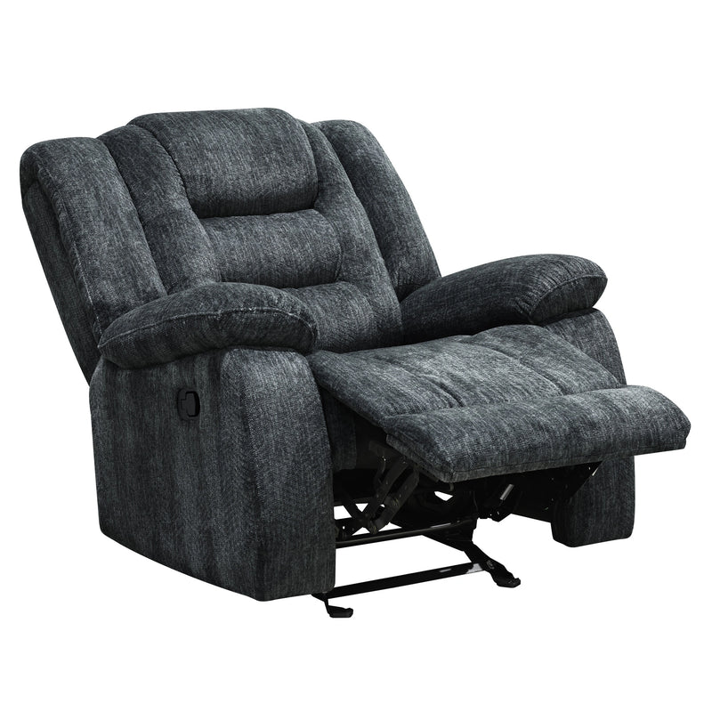 Parker Living Bolton - Misty Storm Manual Reclining Sofa Loveseat and Recliner