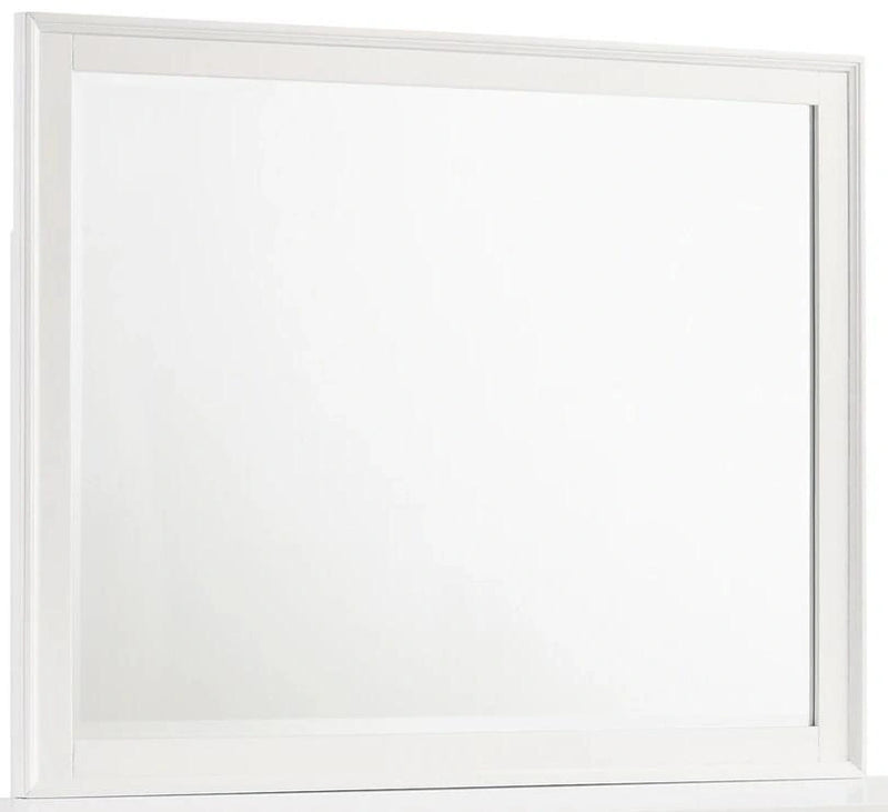 New Classic Furniture Andover Mirror in White