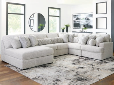 Cuddle Plush Sectional with Chaise
