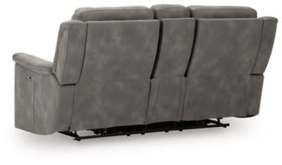 Next-Gen DuraPella Power Reclining Loveseat with Console