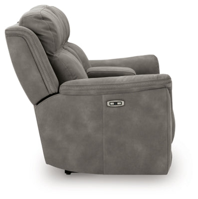 Next-Gen DuraPella Power Reclining Loveseat with Console