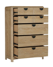 Parker House Escape - Bedroom Queen Poster Bed 2 Nightstands Dresser with Mirror and Chest
