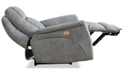 Parker Living Linus - Hudson Grey Power Reclining Sofa and Recliner