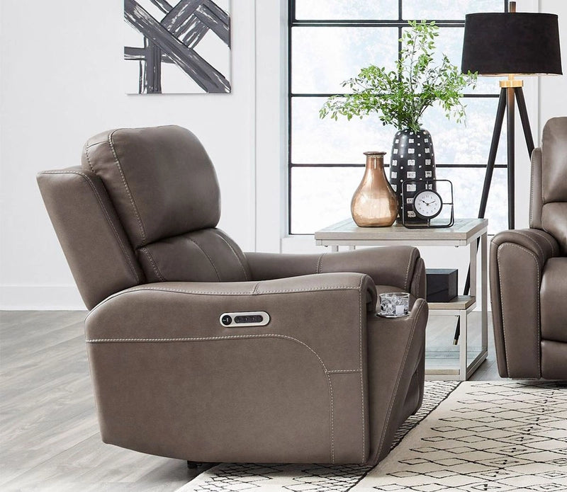Parker Living Hancock Zero Gravity Power Reclining Sofa and 2 Recliners