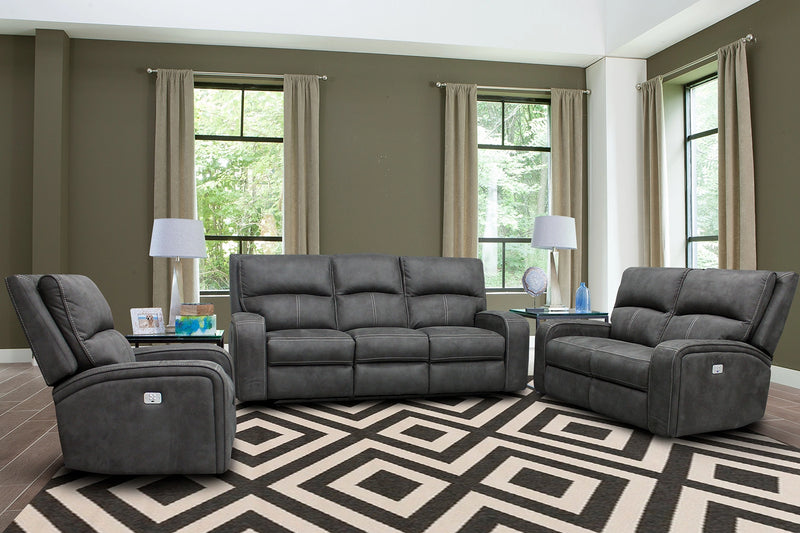 Parker Living Polaris Power Reclining Sofa Loveseat and Recliner