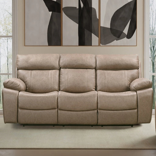 Parker Living Theon - Stokes Toffee Manual Reclining Sofa with Drop Down Table