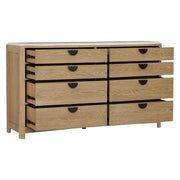 Parker House Escape - Bedroom Queen Panel Bed 2 Nightstands and Dresser with Mirror
