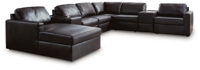 Modmax II Sectional with Chaise and Storage Consoles