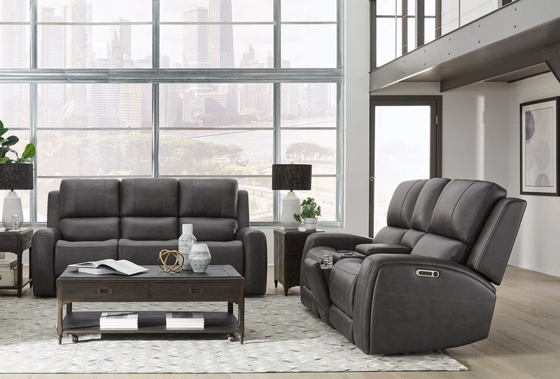 Parker Living Belmont Zero Gravity Power Reclining Tilt Console Loveseat P3