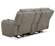 Parker Living Penfield - Frappe Power Reclining Sofa Loveseat and Recliner