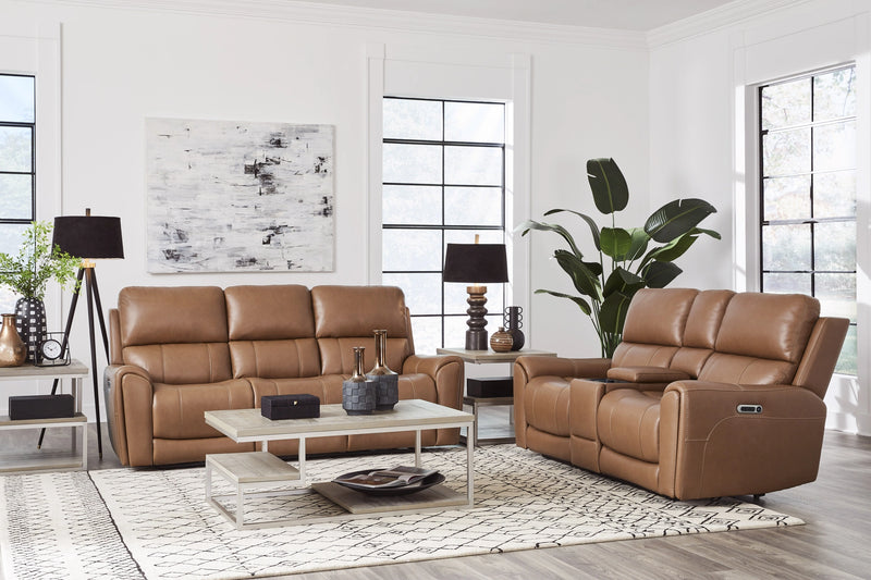 Parker Living Hancock Zero Gravity Power Reclining Sofa with Drop Down Table P3