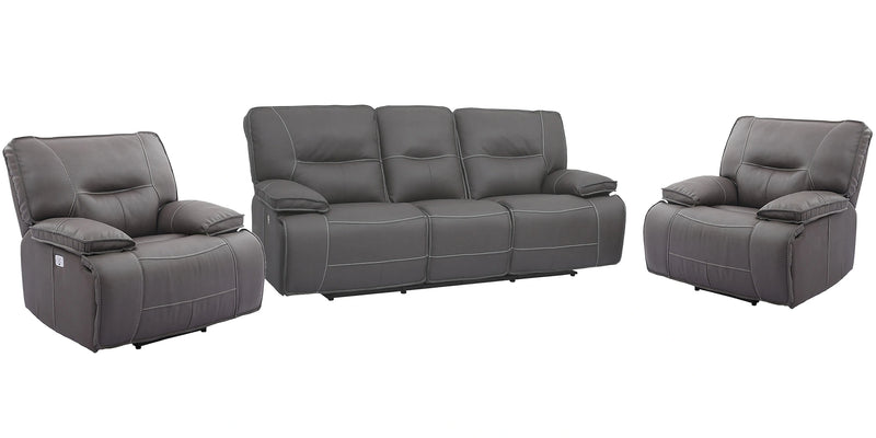 Parker Living Spartacus Power Reclining Sofa and Two Recliners