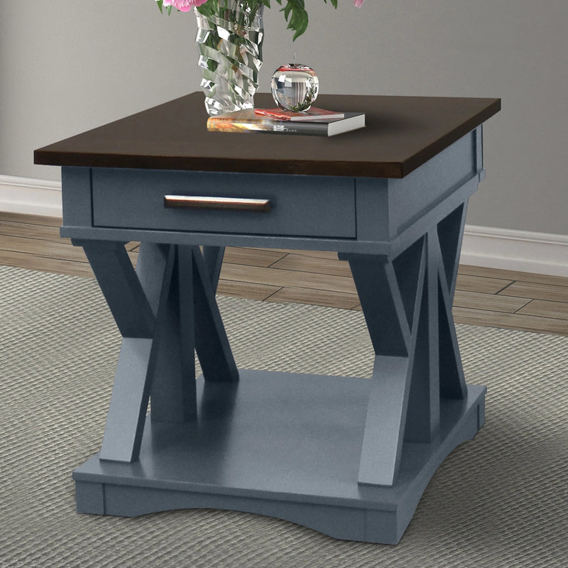 Parker House Americana Modern Cocktail Table with 2 End Tables