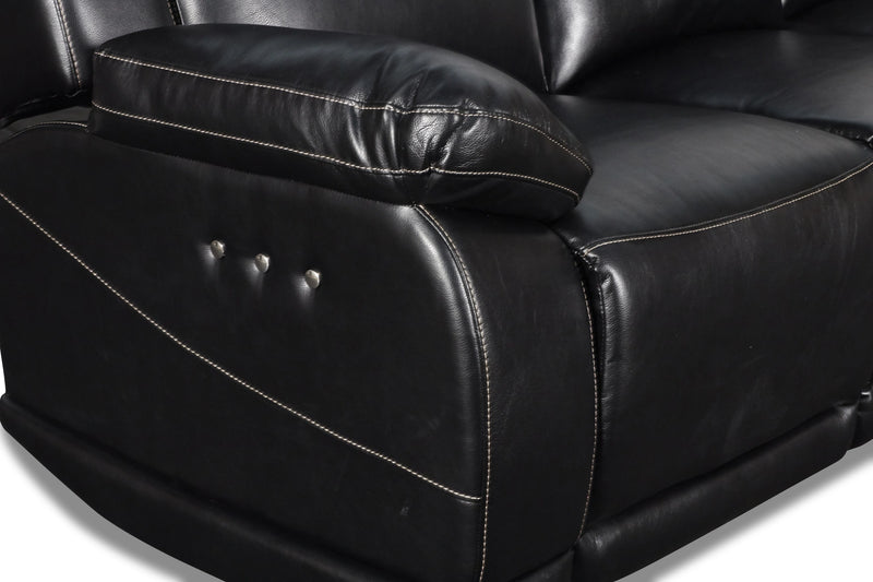 VEGA SOFA W/PWR FR - PREMIER BLACK