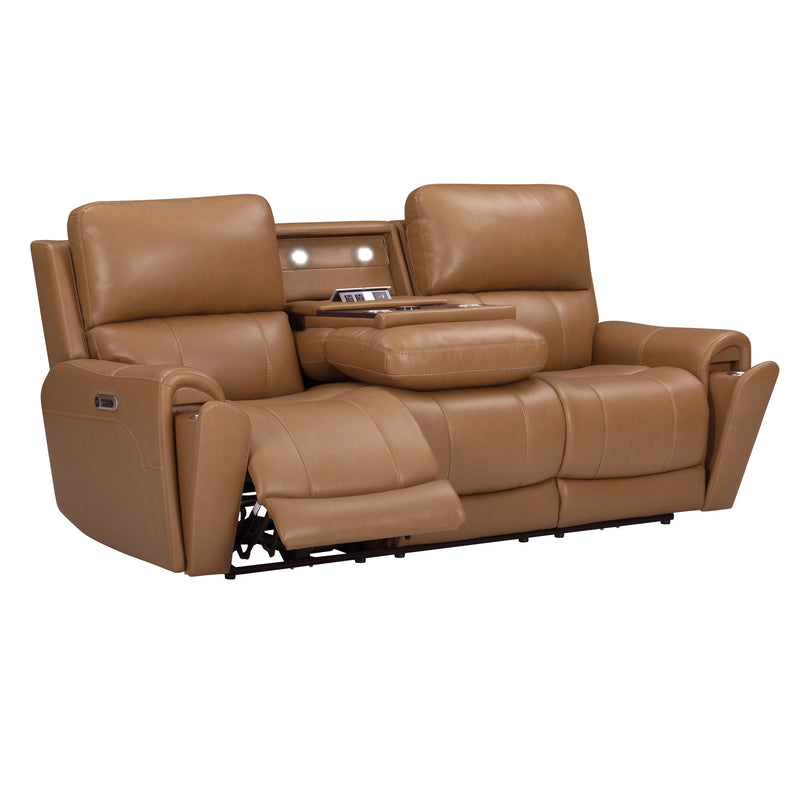 Parker Living Hancock Zero Gravity Power Reclining Sofa with Drop Down Table P3