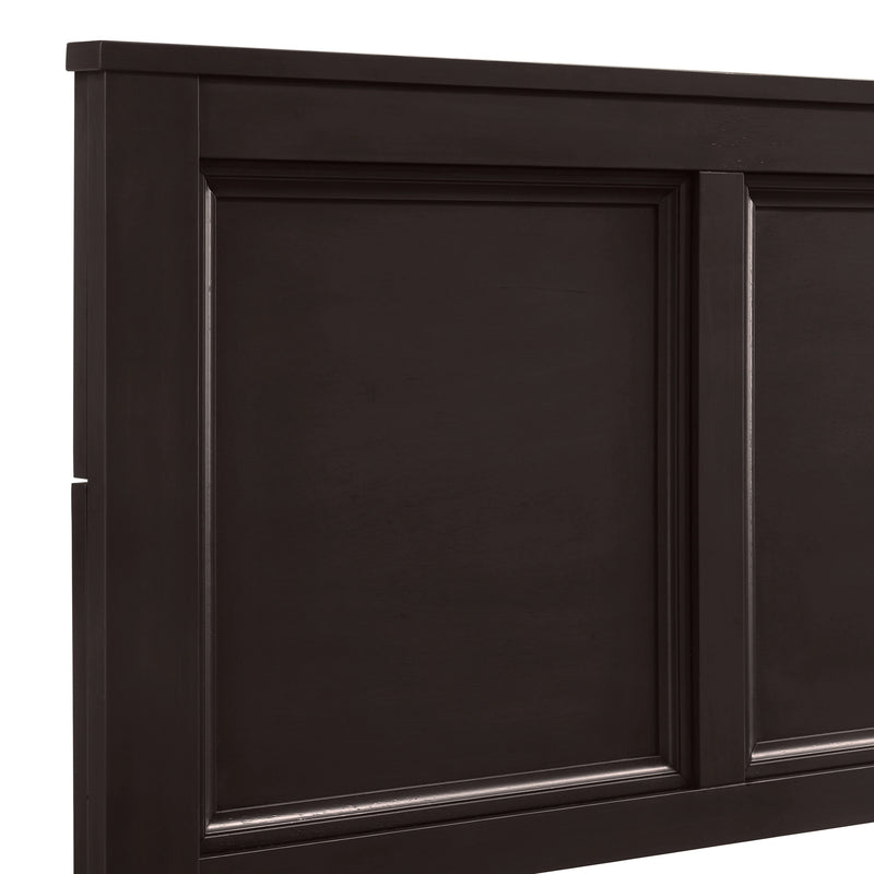 ARIES 4/6 F PANEL BED-HB/FB/RAILS-MERLOT