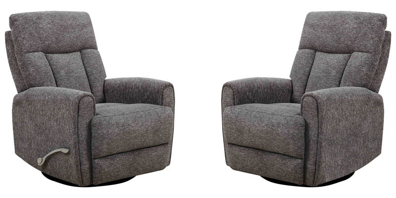 Parker Living Natalia Manual Swivel Glider Recliner Two Pack