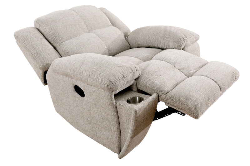 Parker Living Buster Manual Glider Reclining Sofa and Two Recliners