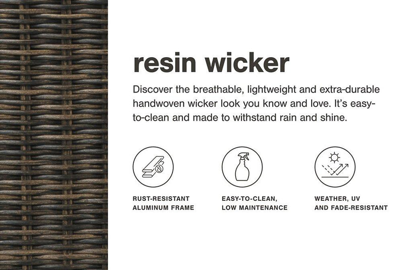 Beachcroft Outdoor Sofa, Lounge Chairs and Fire Pit