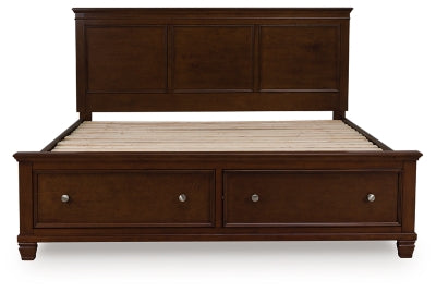 Danabrin Panel Storage Bed