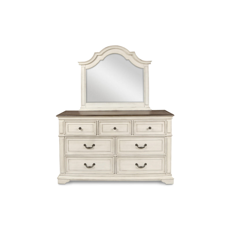 ANASTASIA MIRROR - ANT. WHITE