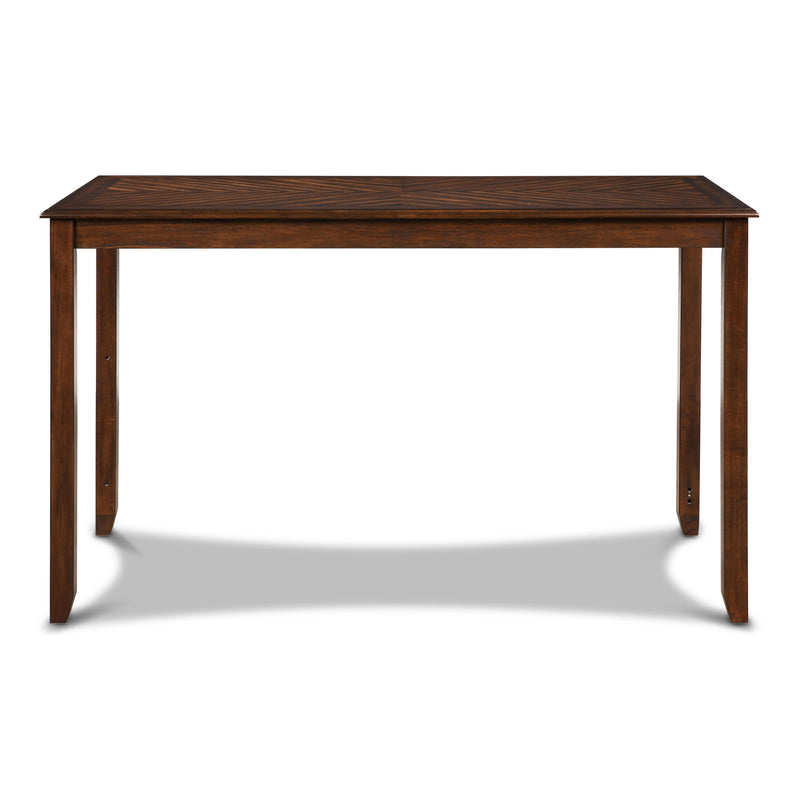 AMY 60" COUNTER TABLE+CHAIRS W/STG (5 PC) -CHERRY